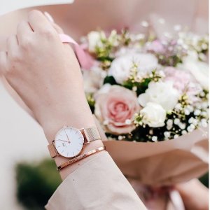 Daniel Wellington 北欧风气质腕表闪促 优雅复古 可配情侣