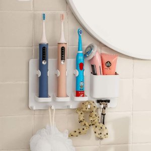 simpletome 多功能牙刷架 清空洗手台面 干净整洁好打扫