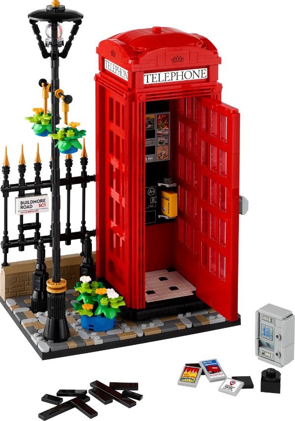 红色伦敦电话亭