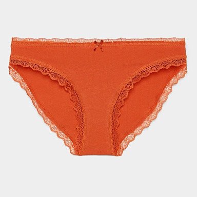 橙色蕾丝内裤