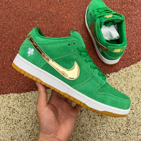 Nike SB Dunk Low Shamrock 运动鞋｜夏日必备幸运四叶草6月29号发售