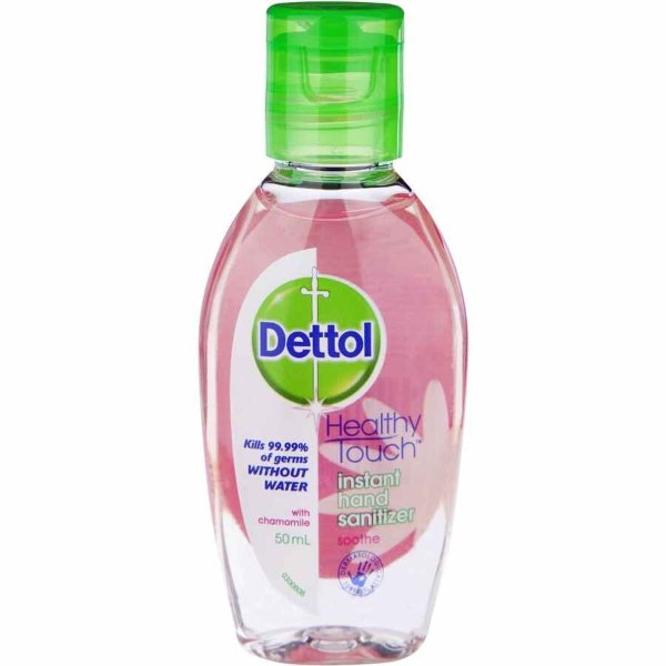 Dettol Healthy Touch Instant Hand Sanitiser Soothe 50 mL