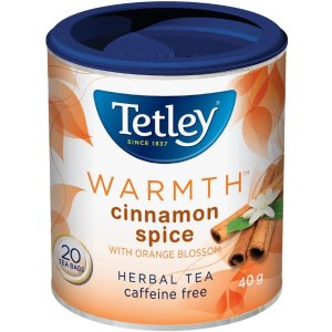 Tetley不含咖啡因肉桂橙花茶 20包