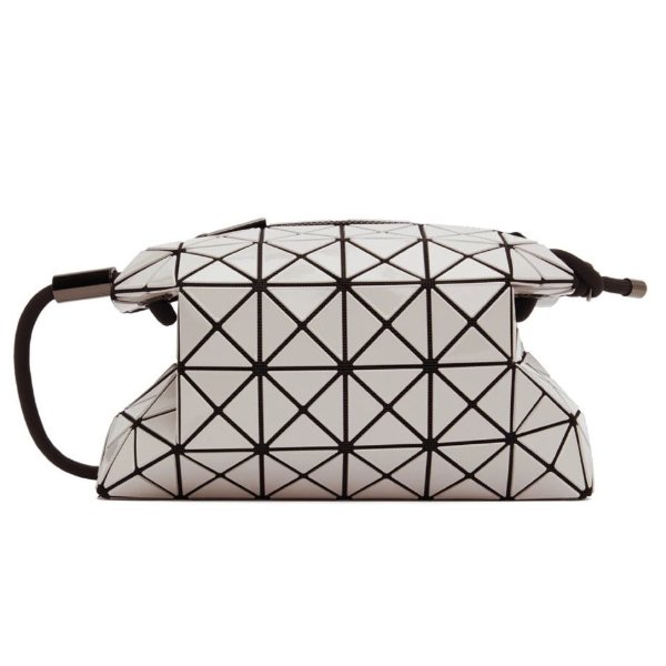 Bao Bao Issey Miyake Taupe Loop Messenger Bag