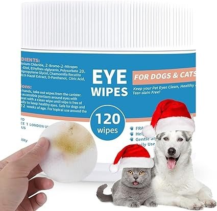 狗和猫宠物眼部湿巾