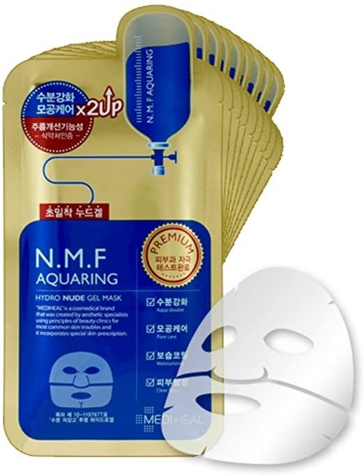NMF Aquaring Hydro Nude凝胶面膜 10片