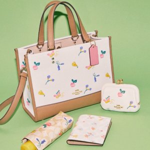 Coach Outlet花园派对系列上新 封面款全有～