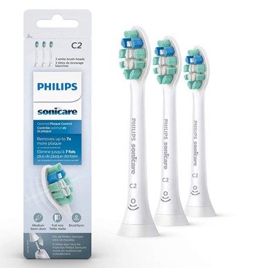 Philips 替换牙刷3支装 去除牙垢