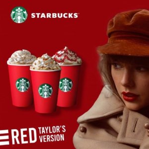 预告：Taylor Swift x Starbucks 联合推出一款新饮品？超期待！