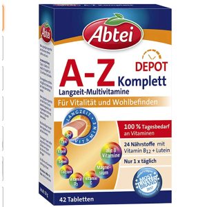 德国Abtei A-Z复合维生素综合提高人体免疫力 辅助抗病毒