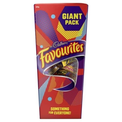 Favourites Chocolate Giant Pack 820g
