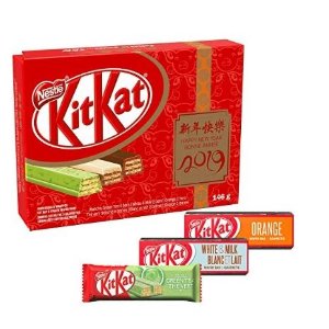 KIT KAT 夹心巧克力超值装限量礼盒，3种口味同时拥有