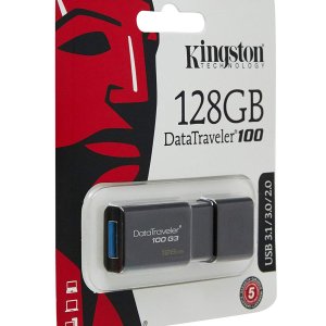 Kingston 128GB 数据旅行者100 G3 USB3.0 U盘