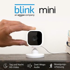 Blink Mini 安全摄像头 运动检测 双向音频通话 保障你的安全