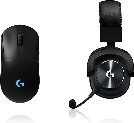 Logitech G PRO Wireless+ Logitech G PRO X Gaming-Headset 