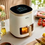 Bear 新款空气炸锅 7个智能程序 炸鸡、蛋糕、牛排全能做