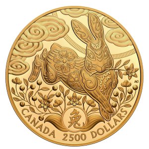 断货兔年-足金纪念币