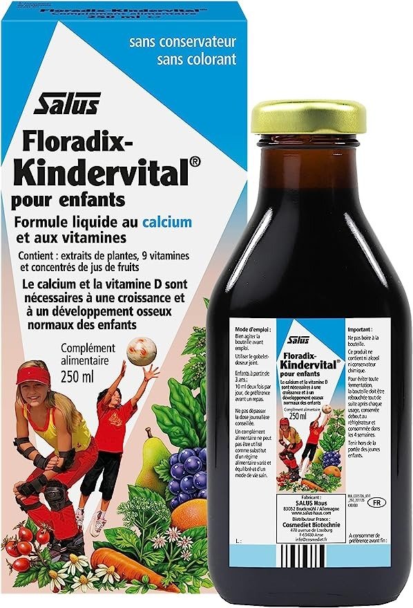 Floradix 儿童蔬果维生素营养液250 ml