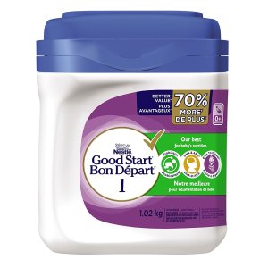 Nestle 雀巢 Good Start 1、2阶段 含DHA&ARA益生菌配方奶粉1.02kg
