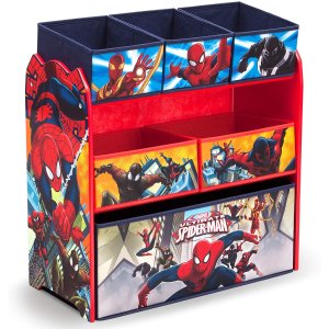 Delta Spider-Man 蜘蛛侠 儿童玩具收纳架 适合3-6岁儿童用