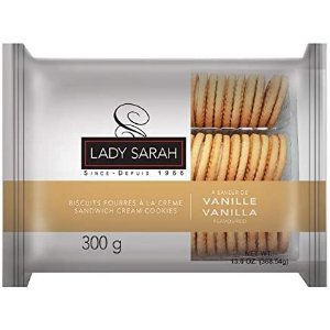 Lady Sarah 美味的奶油香草三明治饼干 独立包装 更多选择