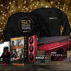 AMD Radeon VII 金装纪念版 限时发售 买一赠三