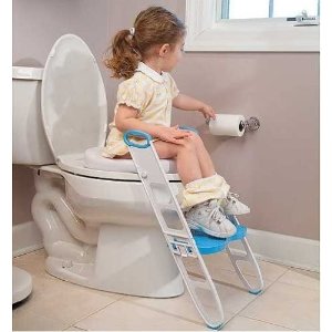 Mommy's Helper 带阶梯的宝宝马桶垫 训练独立上厕所好帮手