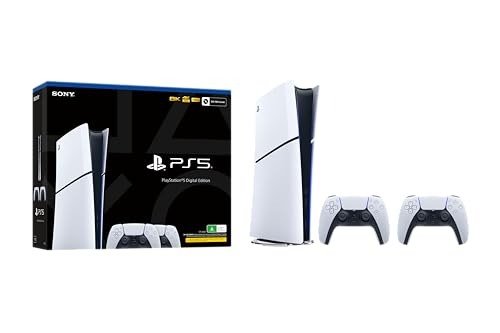 PS5 Slim 数字版主机+双手柄套装