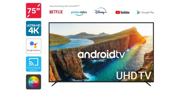 75" 4K UHD HDR LED Smart TV Android TV™ (Series 9, RU9310) | LED Televisions |