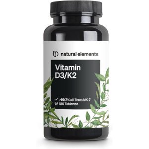 Vitamin D3 + K2 补充剂