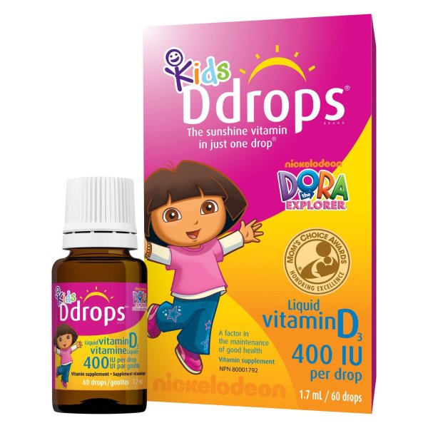 Ddrops® Vitamin D3 滴剂400 IU 