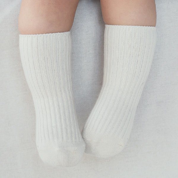 宝宝 长筒袜 白色