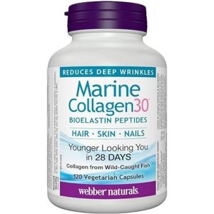 Webber Naturals Collagen30 海洋胶原生物蛋白肽500mg 120粒