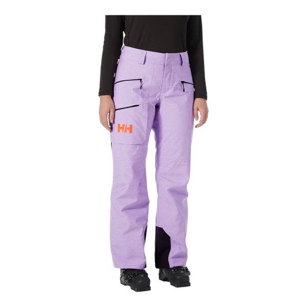紫色滑雪裤