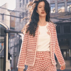 2折起+叠8折 封面小香风西装€150Claudie Pierlot 秋冬外套奥莱专场 羊毛大衣、西装、皮衣等