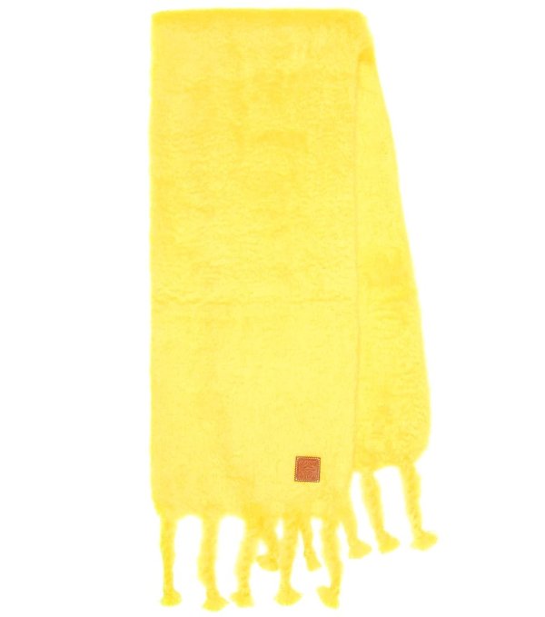 黄色大围巾