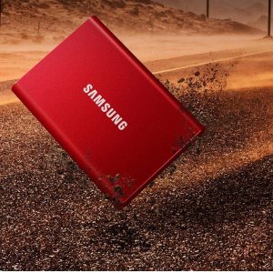 史低价：三星 Samsung SSD T7 500GB 便携式移动固态硬盘