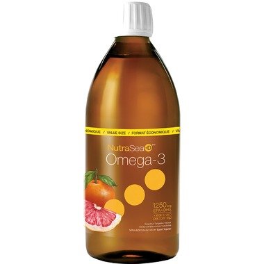 西柚橘子味 液体 Omega-3 +维他命D 500ml