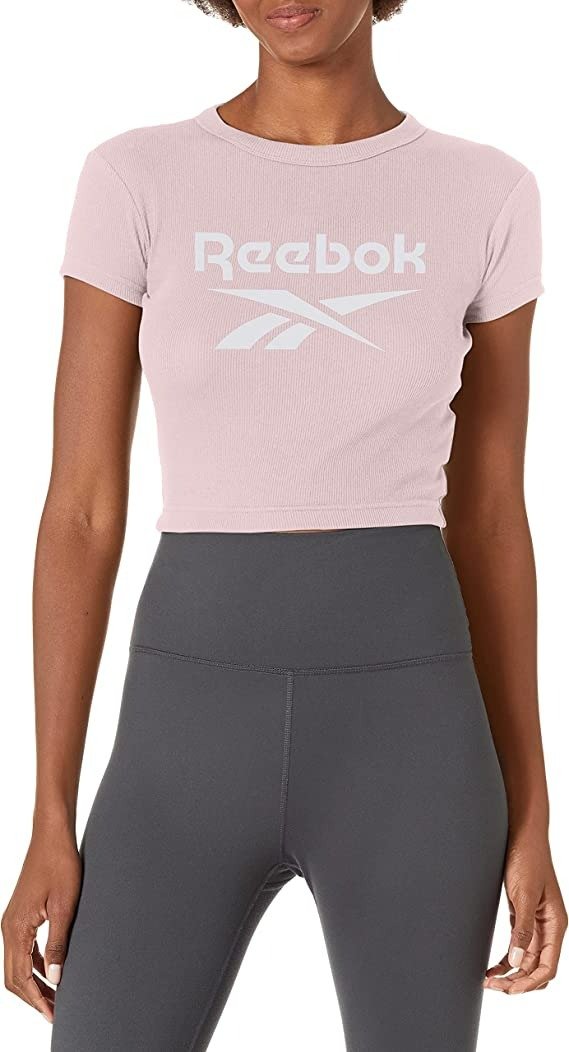 粉色logo短袖