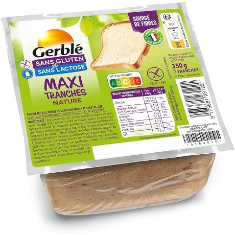 Gerblé 切片面包 350g