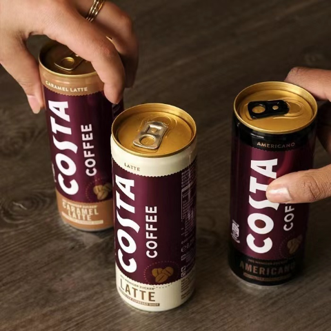 12罐仅€14.99 平均€1.24/罐超市最好喝的罐装咖啡！Costa 拿铁/美式 冰冻更好喝！