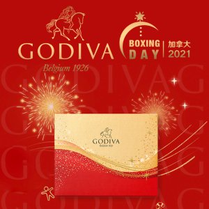 超后一天：Godiva 歌帝梵双节狂欢 9颗装礼盒$12(指导价$24)