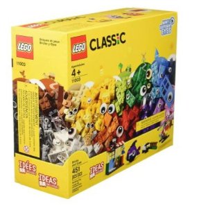 LEGO 经典系列积木、眼睛451件套盒11003 拼搭可爱情境