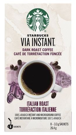 Starbucks®速溶咖啡 Italian Roast  8包