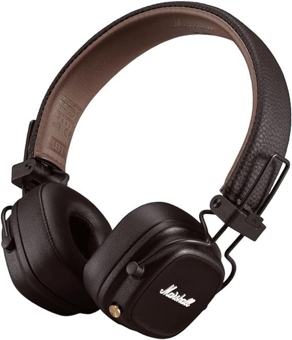新款 | Marshall Major IV 包耳式耳机，棕色