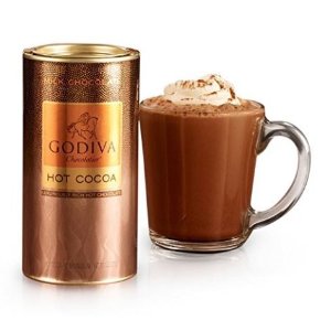 Godiva 听装牛奶巧克力可可粉, 13.1 盎司