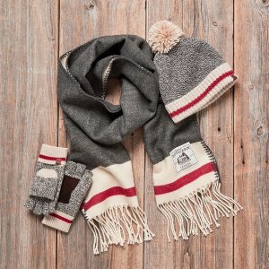 圣诞礼物：Roots 冬季暖心配件 好价收羊毛手套、围巾