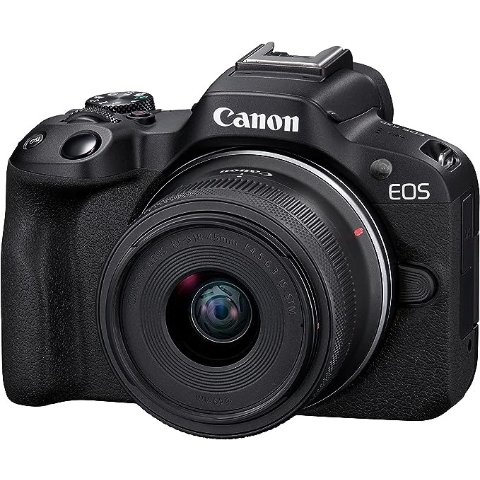 EOS R50 APS-C 无反相机 + RF-S 18-45mm 镜头
