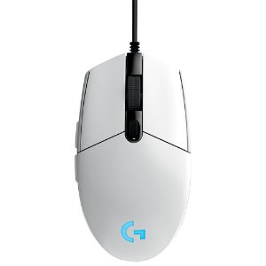 Logitech G203 入门款 白色游戏鼠标