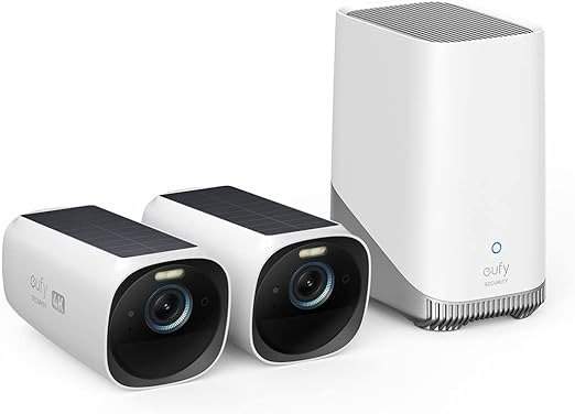 Eufy Cam3 2+1kit 零月费4K安防摄像头套装